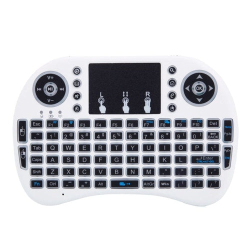 Mini Tastiera Wireless Bluetooth Retroilluminata PC TV Box Google Android - Offershop.it