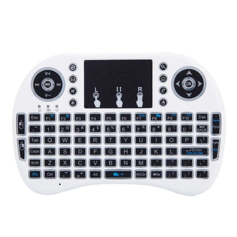 Image of Mini Tastiera Wireless Bluetooth Retroilluminata PC TV Box Google Android - Offershop.it