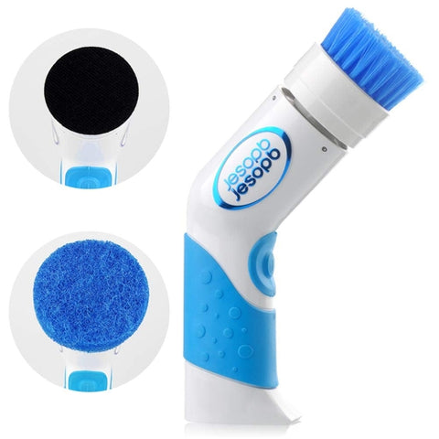 Image of Spazzola Rotante Elettrica Senza Fili Portatile Impermeabile Pulizia Casa - Offershop.it