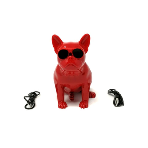Image of Speaker Cassa Cane Bulldog Francese Bluetooth 4.2 Senza Fili Portatile - Offershop.it