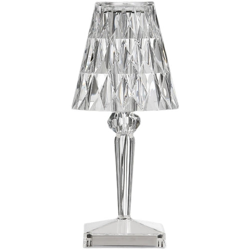 Lampada Led Touch Senza Fili Ricaricabile Effetto Cristallo Diamante - Offershop.it