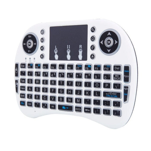 Mini Tastiera Wireless Bluetooth Retroilluminata PC TV Box Google Android - Offershop.it