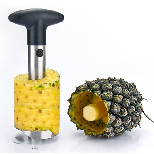 Taglia Affetta Sbuccia Ananas Sbucciananas Acciaio Inox Maniglia Ergonomica - Offershop.it