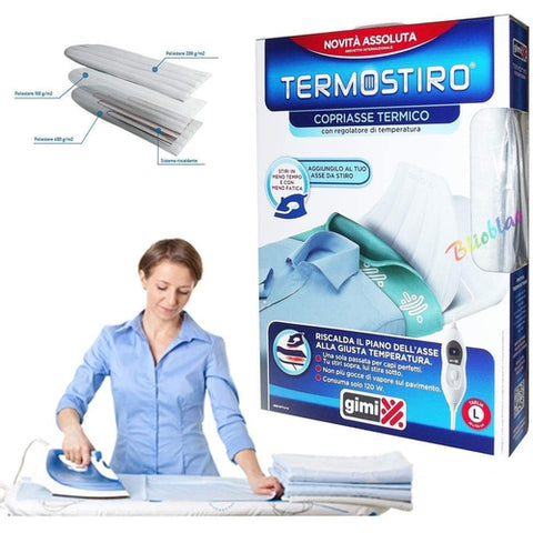 Image of Copriasse Stiro Termico Termostiro Riscaldante Regolatore Temperatura - Offershop.it