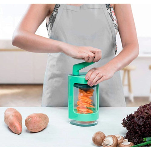 Affettaverdure Taglia verdure Spirale Spaghetti Julienne Manuale Manovella - Offershop.it