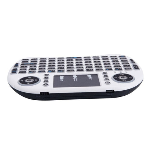 Image of Mini Tastiera Wireless Bluetooth Retroilluminata PC TV Box Google Android - Offershop.it