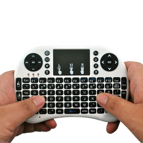 Image of Mini Tastiera Wireless Bluetooth Retroilluminata PC TV Box Google Android - Offershop.it