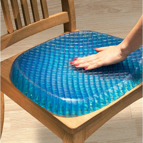 Image of Cuscino Gel Ergonomico Nido d'Ape Traspirante Attutisce Pressione Peso - Offershop.it