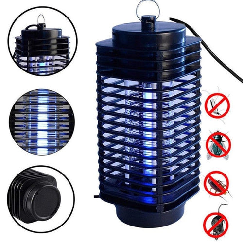 Zanzariera Elettrica Lampada Led UV 3W Trappola Antizanzare Insetti Mosche - Offershop.it