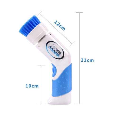 Image of Spazzola Rotante Elettrica Senza Fili Portatile Impermeabile Pulizia Casa - Offershop.it