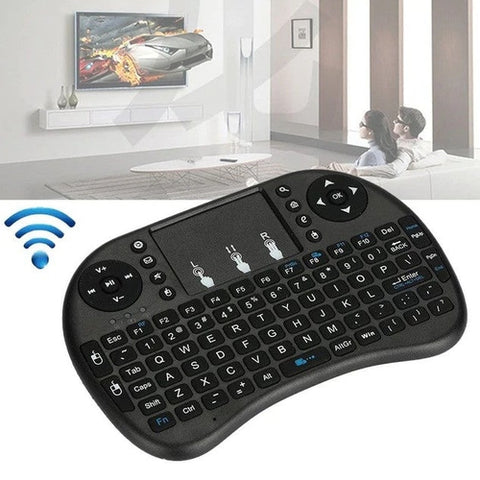 Image of Mini Tastiera Wireless Bluetooth Retroilluminata PC TV Box Google Android - Offershop.it