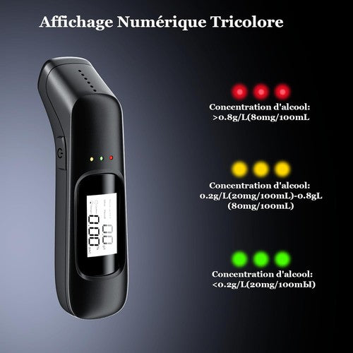Etilometro Alcol Test Portatile Digitale Professionale Ricaricabile - Offershop.it