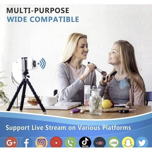 Mini Microfono Wireless Lightning USB per iPhone Registrazione Video - Offershop.it