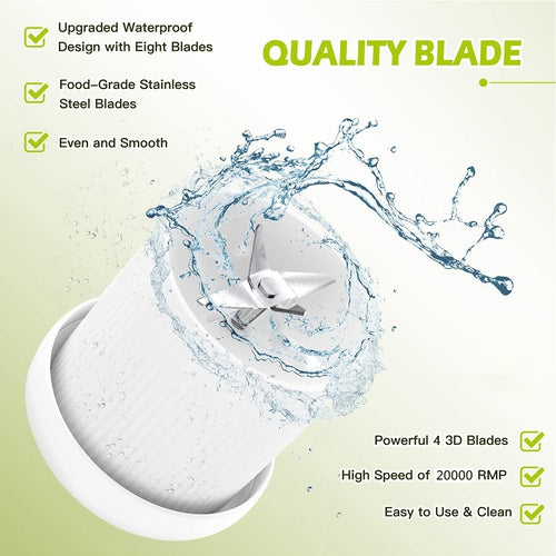 Mini Frullatore Portatile Ricaricabile USB 420ml Multifunzione - Offershop.it