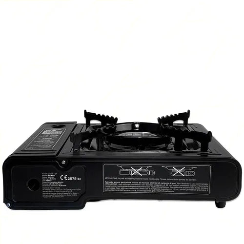 Fornello Gas Butano Fornetto Portatile Campeggio Giardino Valigia inclusa - Offershop.it