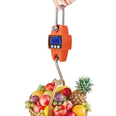 Image of Bilancia Gancio Molla Dinamometro 300kg Digitale Industriale Portatile - Offershop.it
