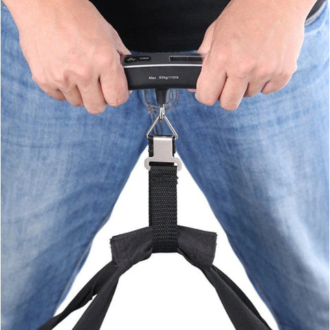 Image of Bilancia Pesa Valigie Digitale 50kg Portatile Bagaglio Aereo Volo Viaggio - Offershop.it
