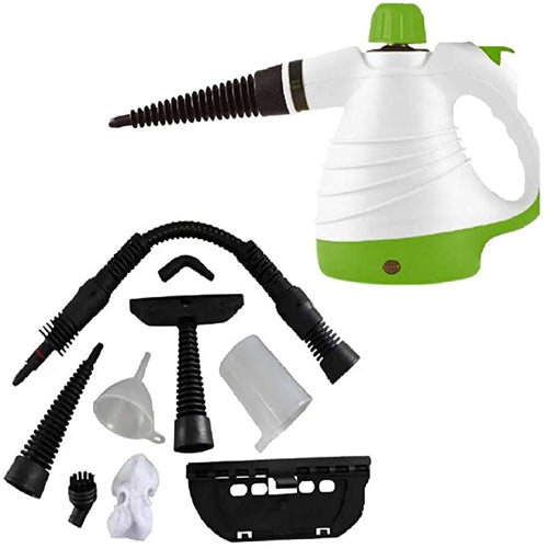 Pulitore Vapore Elettrico Portatile 1050W 400ml 105°C Pulizia Casa Bagno - Offershop.it