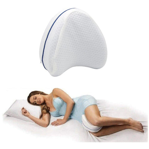 Image of Cuscino Gambe Memory Foam Ginocchia Schiena Supporto Ortopedico Lavabile - Offershop.it
