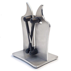 Affilacoltelli Affila Coltello Lame Lisce Seghettate Mola Manuale Cucina - Offershop.it