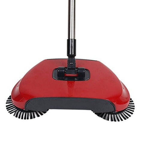 Image of Scopa Rotante 360 gradi Automatica 2 Spazzole Senza Corrente Pulizia Casa - Offershop.it