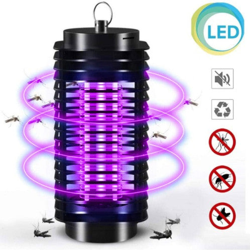 Zanzariera Elettrica Lampada Led UV 3W Trappola Antizanzare Insetti Mosche - Offershop.it