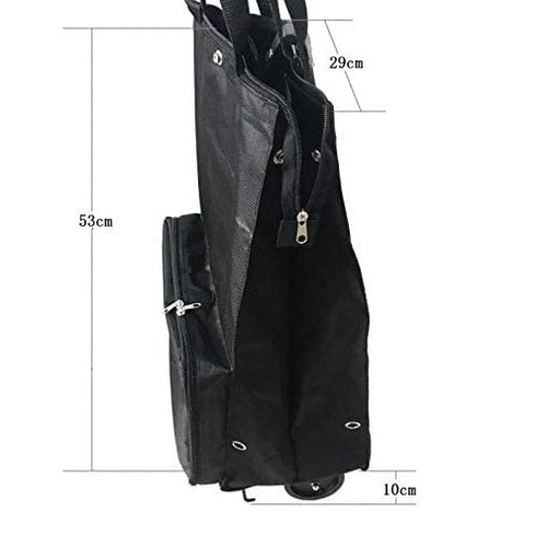 Carrello Trolley Porta Spesa Pieghevole Richiudibile Portatile Salvaspazio - Offershop.it