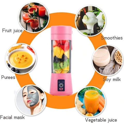Image of Frullatore Spremiagrumi Elettrico USB Portatile Senza Fili Ricaricabile - Offershop.it