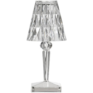 Lampada Led Touch Senza Fili Ricaricabile Effetto Cristallo Diamante - Offershop.it