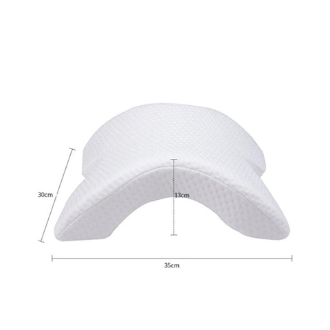 Image of Cuscino Cervicale Arco Curvo Memory Foam Ergonomico Anti Pressione Braccia - Offershop.it