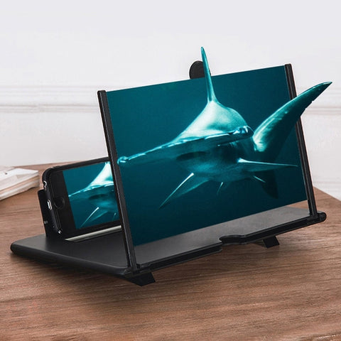 Image of Amplificatore Lente Ingrandimento Schermo 12 Pollici HD 3D Cellulare - Offershop.it