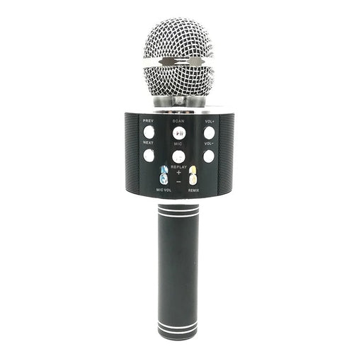 Microfono Karaoke Wireless Bluetooth Portatile Registratore Mp3 Altoparlante - Offershop.it