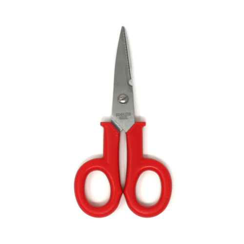 Forbice Forbici Elettricista Lama Seghettata Microdentata Spella Filo Cavo - Offershop.it