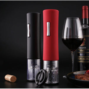 Apribottiglie Cavatappi Elettrico Automatico Senza Fili Luce Led Taglierina - Offershop.it