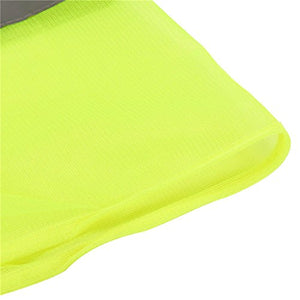 Gilet Giubotto Giubbino Giallo Catarifrangente Riflettente Emergenza - Offershop.it