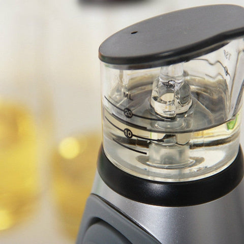 Image of Dosatore Versatore Misuratore Olio D'oliva Aceto Succo 500ml Bottiglia Vetro - Offershop.it