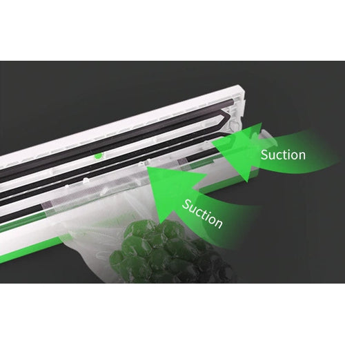 Macchina Sottovuoto Alimenti Automatica Professionale 100W Cibo Fresco Secco - Offershop.it