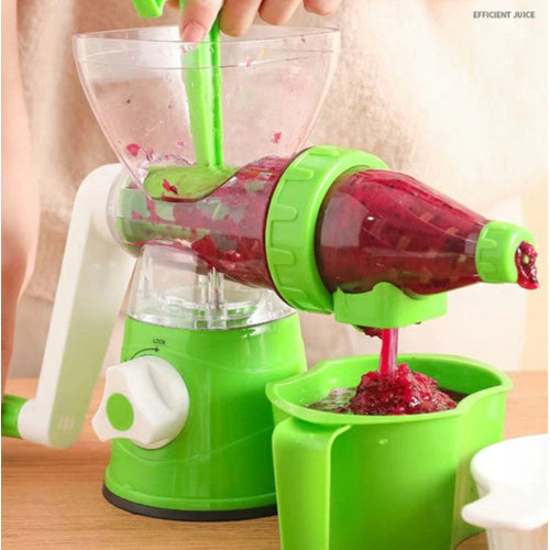 Estrattore Succo Manuale Spremiagrumi Multifunzione Frutta Verdura Gelato - Offershop.it