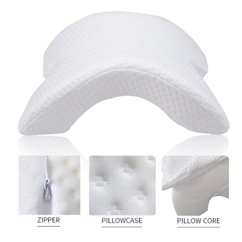 Image of Cuscino Cervicale Arco Curvo Memory Foam Ergonomico Anti Pressione Braccia - Offershop.it
