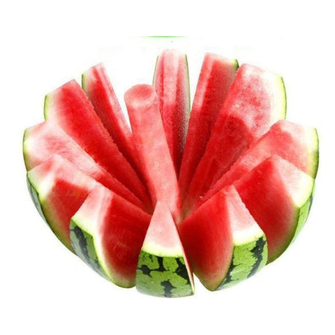 Image of Taglia Affetta Melone 12 Fette Uniformi Manuale Lame Acciao Inox Antiruggine - Offershop.it