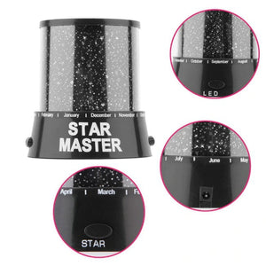 Proiettore Lampada Luci Led Effetto Cielo Stellato Stelle Star Master - Offershop.it