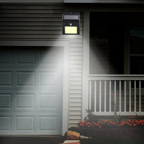 Image of Lampada Luce Energia Solare 48 Led Sensore Movimento Impermeabile Esterno - Offershop.it