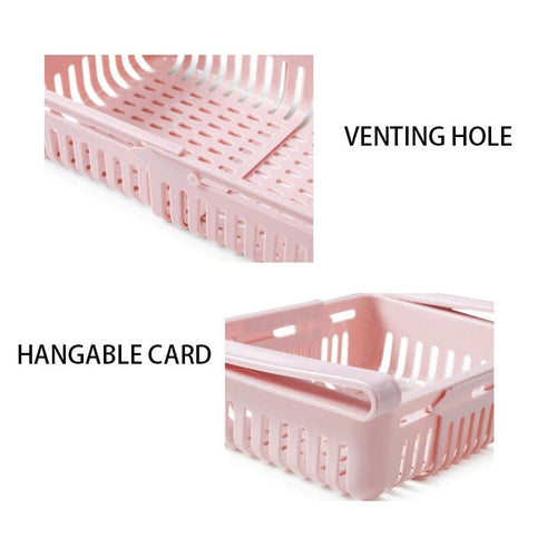 Cassetto Frigorifero Salvaspazio Alimenti Scomparsa Allungabile Scorrevole - Offershop.it