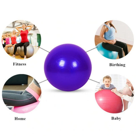 Image of Palla Ginnastica Fitness Allenamento Esercizi Pilates Yoga Casa Palestra - Offershop.it