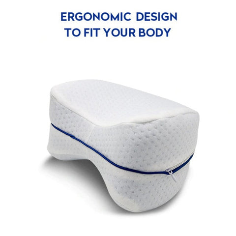 Image of Cuscino Gambe Memory Foam Ginocchia Schiena Supporto Ortopedico Lavabile - Offershop.it