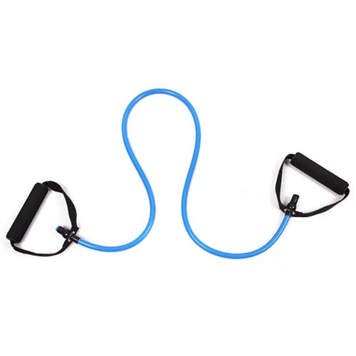 Cavo Elastico Resistenza Fitness Esercizi Ginnastica Maniglia Palestra Casa - Offershop.it