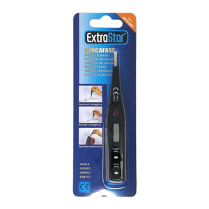 Cercafase Tester Digitale Display Lcd Luce Led Corrente Elettrica Tensione - Offershop.it