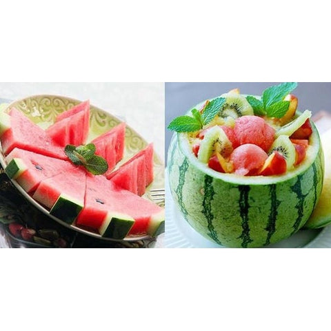 Image of Taglia Affetta Melone 12 Fette Uniformi Manuale Lame Acciao Inox Antiruggine - Offershop.it