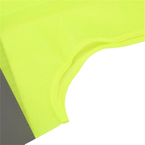 Gilet Giubotto Giubbino Giallo Catarifrangente Riflettente Emergenza - Offershop.it