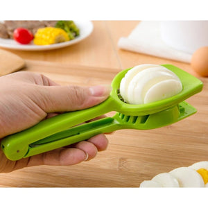 Affetta Taglia Uova Multifunzione Lame Acciaio Inox Cucina Cibo Frutta - Offershop.it
